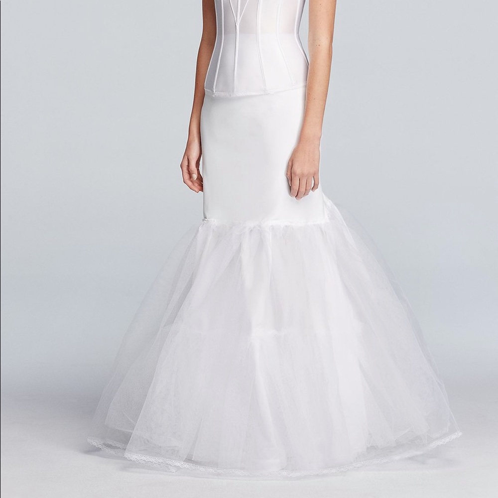 David’s Bridal Aline Slip Petticoat White (S)